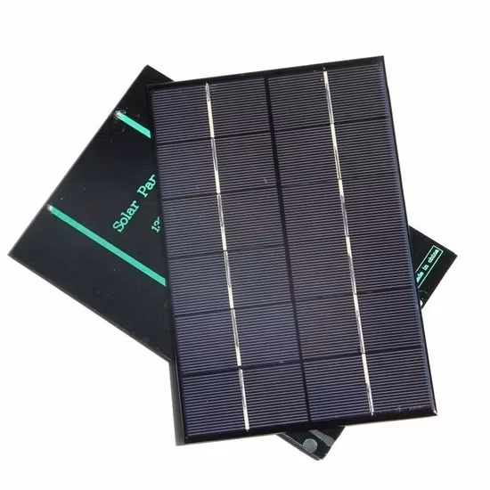 Tout le panneau solaire noir demi chargeur de module de petite cellule bricolage panneau solaire extérieur