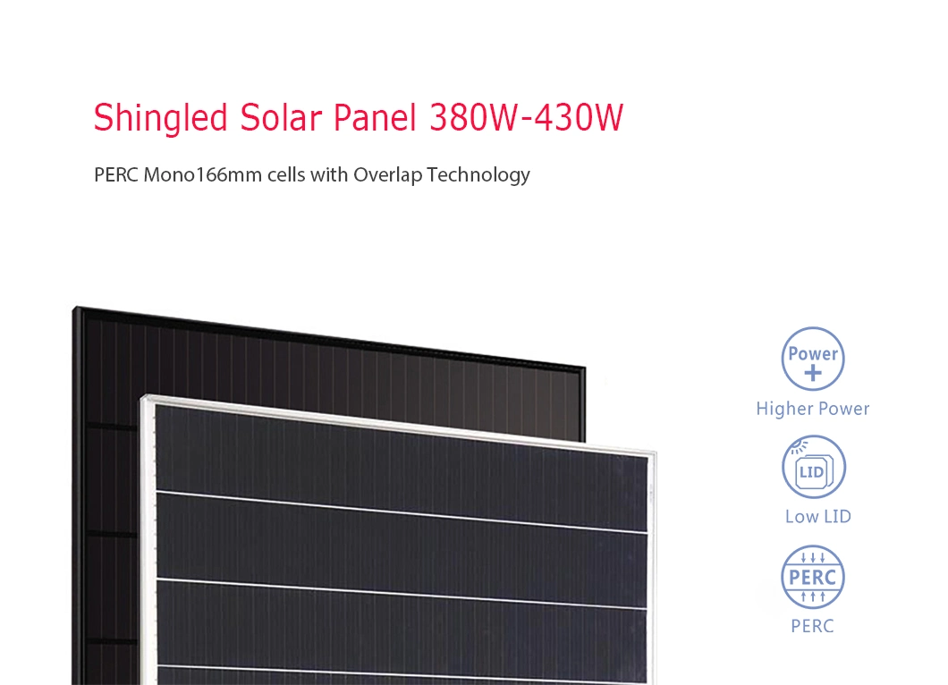 Cheap 430W Mono DIY Shingled Solar Panel Price