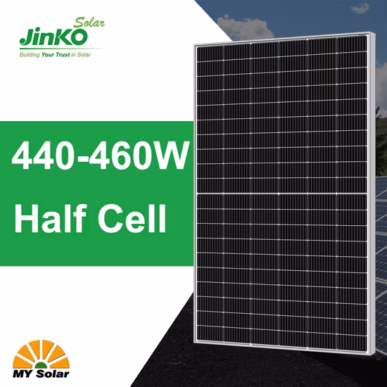 Ja Solar 440W 450W 460W Bifacial Mono Perc Half Cell High Power Industrial Solar Panel