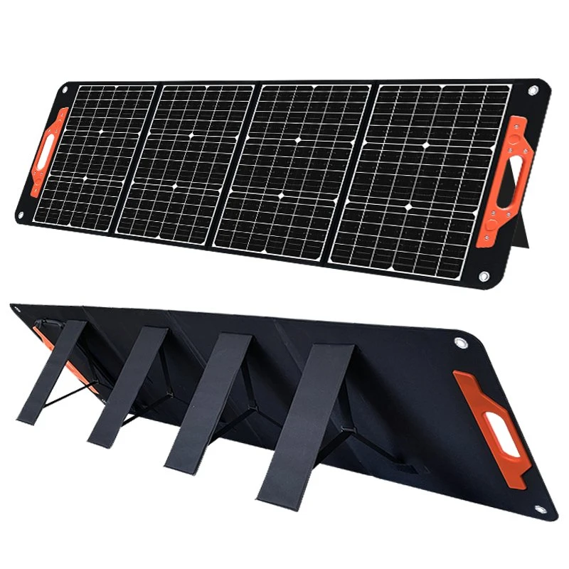 Factory Directly Supply Small Folds Outdoor Portable Panel for Camping 120W Foldable Solar Panels Folding