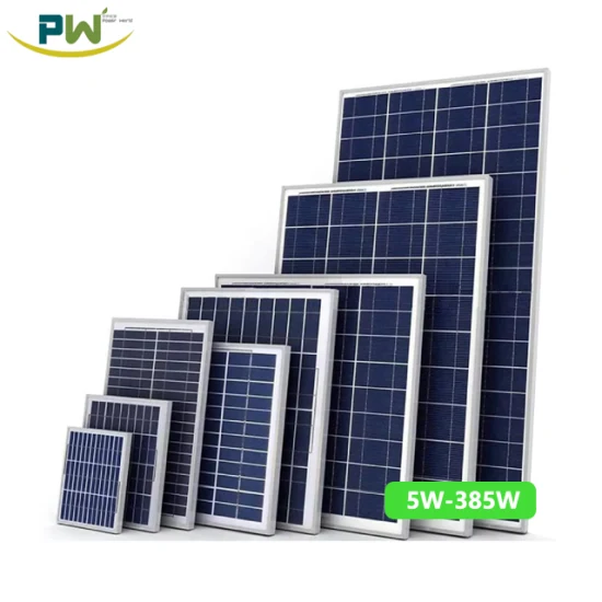 Commerce de gros Chine petits panneaux solaires mono-silicium 50W 60W 80W 90W 100 Watt 180W 18V 36V 190W Panneau solaire