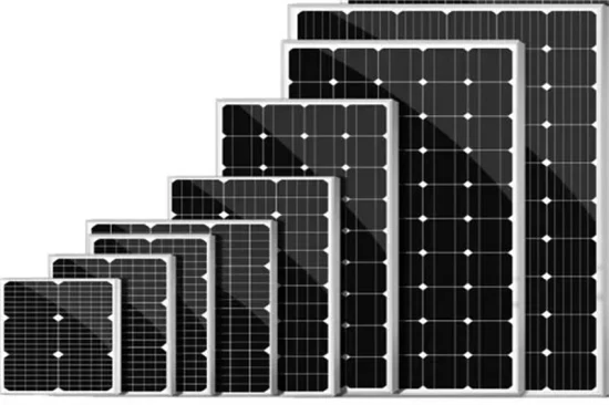 Composant de petite taille et haute densité avec une efficacité maximale de 21,2 % Panneau solaire