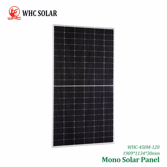 TUV, CE, SGS Demi-cellule Poly PV Pliable Module Polycristallin Monocristallin Noir Mono Panneau d'Alimentation Solaire Photovoltaïque avec 25 Ans de Garantie